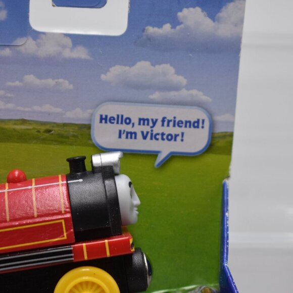 Talking Victor Fisher Price Working Light Thomas & Friends Wooden Railway 2013 - Picture 4 of 9